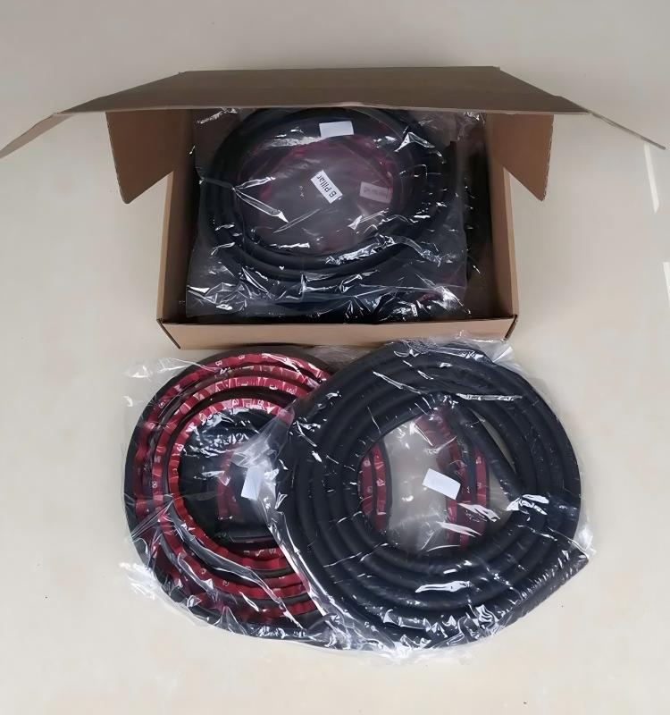 Tesla Model 3/Y noise reduction modification dustproof rubber seal strip cb pillar car door hood soundproofing strip