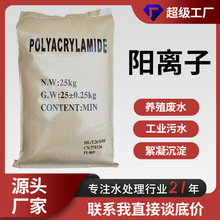聚丙烯酰胺阳离子高分子水处理絮凝剂压泥脱水PAM高效脱水