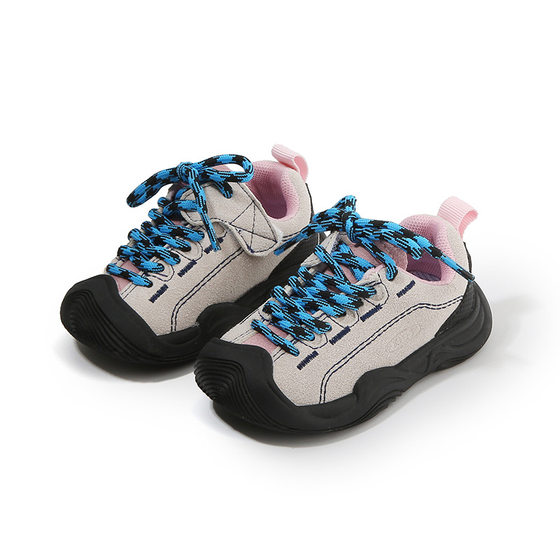 Maibu Bear Kids Baby sneaker Baotou Anti-Kick Baby Toddler Shoes Boys Casual Shoes Children's Shoes Autumn