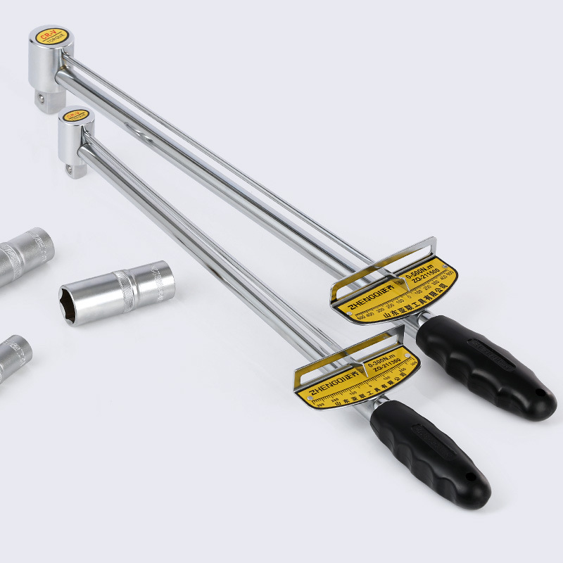 扭力扳手可调式扭矩公斤指针式扭矩套筒汽修工具火花塞汽车维修用