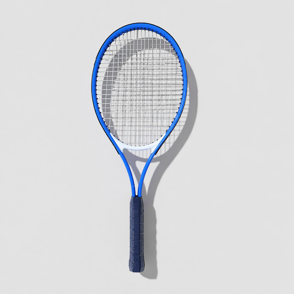Adult tennis racket-pure blue