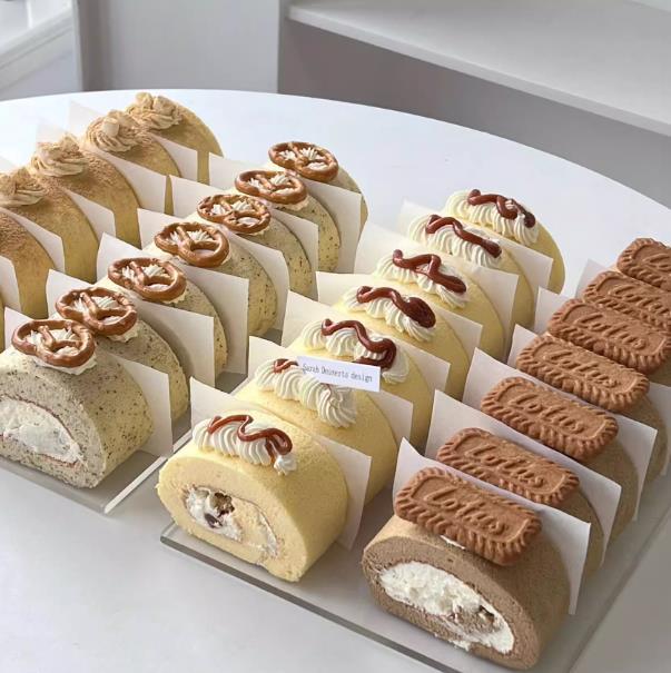 瑞士卷防油纸蛋糕卷分隔纸装饰商家用烘焙西点专用隔油防油包装纸