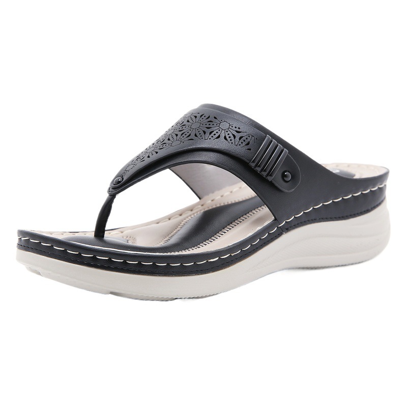 Nuevo Modelo Sike Tu 2025, Sandalias de Plataforma con Punta Redonda, Diseño Calado, Casuales, para Mujer, Tallas Grandes