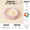 Mushroom head food basin-purple