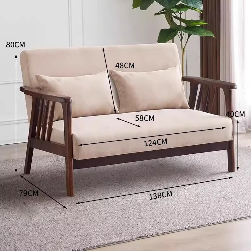 월넛 컬러 더블카키 [탈부착 및 세탁 가능한 면 및 린넨]