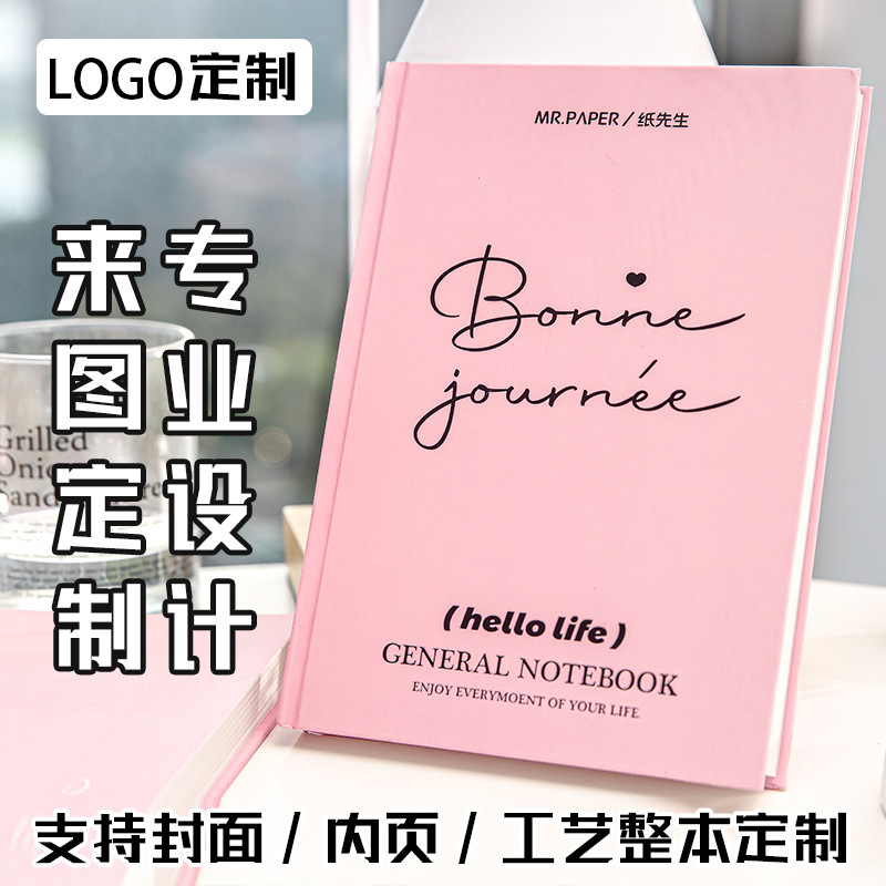 Cuaderno de mano de hebilla magnética Cuaderno de tapa dura personalizado Wenchuang de alto valor de cara Cuaderno de mano Diario de estudiantes personalizado logotipo imprimible