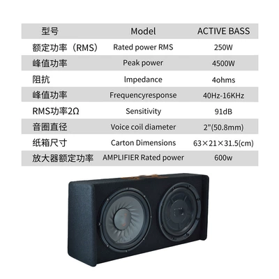 Subwoofer Heavy Bass Seat – Car speaker/subwoofer