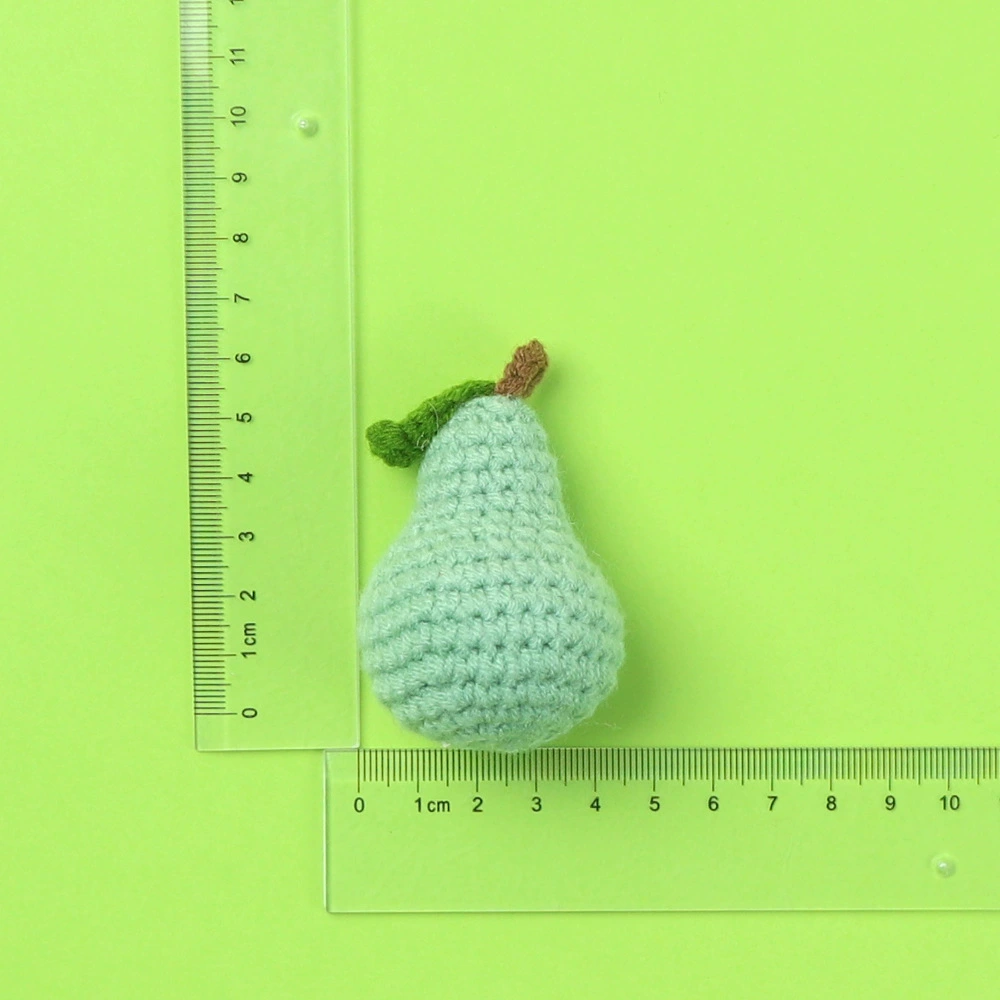 Яблоко, подвеска handmade, клубника, вязаная брелок, подсолнух, оптовая