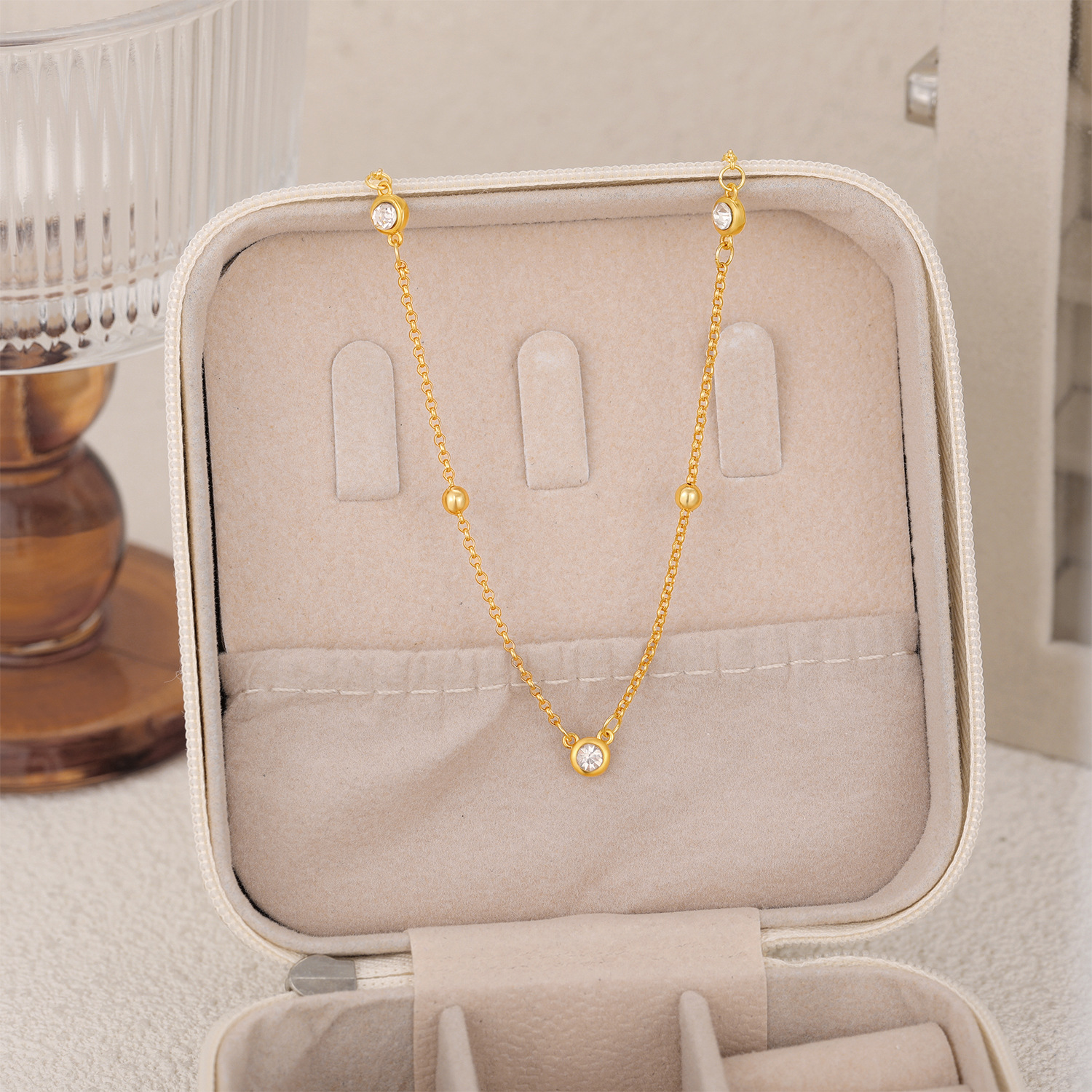 Geometric Simple Style Commute 304 Stainless Steel Pendant Necklace Plating Lobster Trigger Clasp Closure display picture 5