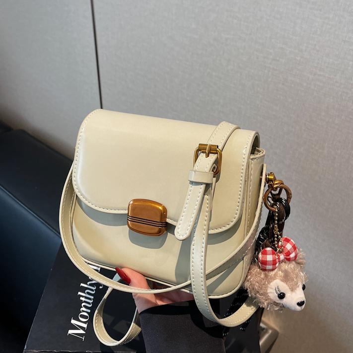 Bolso de tendencia popular de comercio exterior para mujeres 2025, nueva moda extranjera simple bolso de hombro de alta sensación bolso pequeño