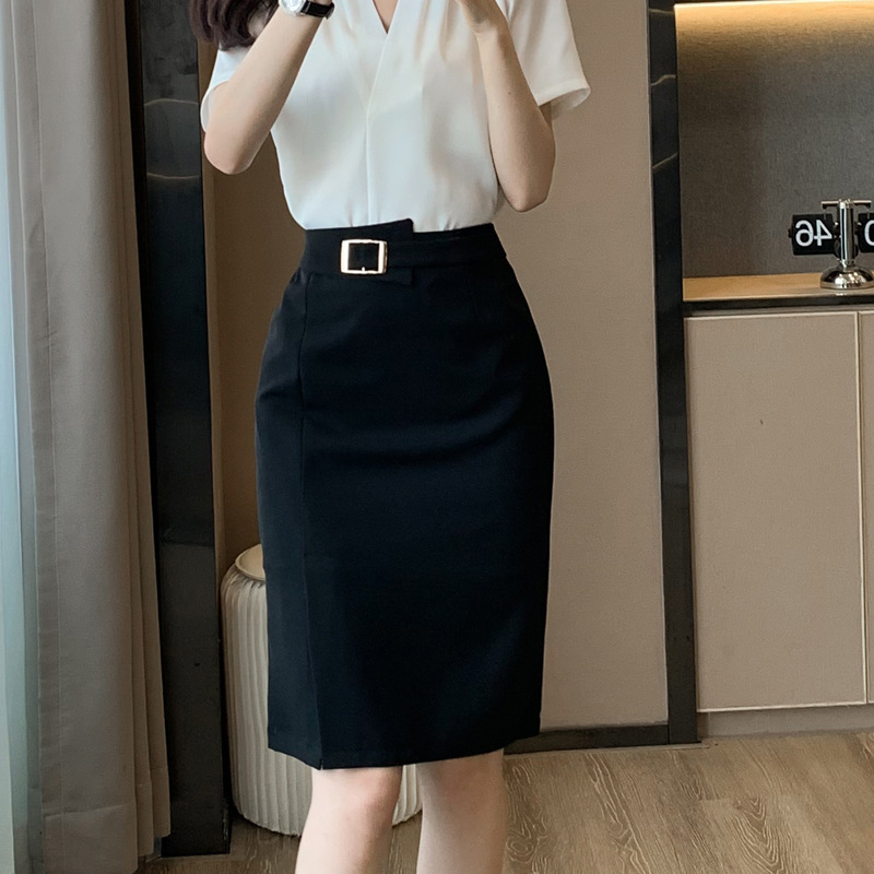 C111 블랙 스커트