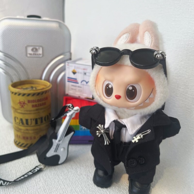 Labubu Clothes from the First and Third Generations 17cm Labubu Baby Clothes Crochet Cool Suit Suit Baby Clothes Only Clothes Labubu Clothes from the First and Third Generations 17cm Labubu Baby Clothes Crochet Cool Suit Suit Baby Clothes Only Clothes