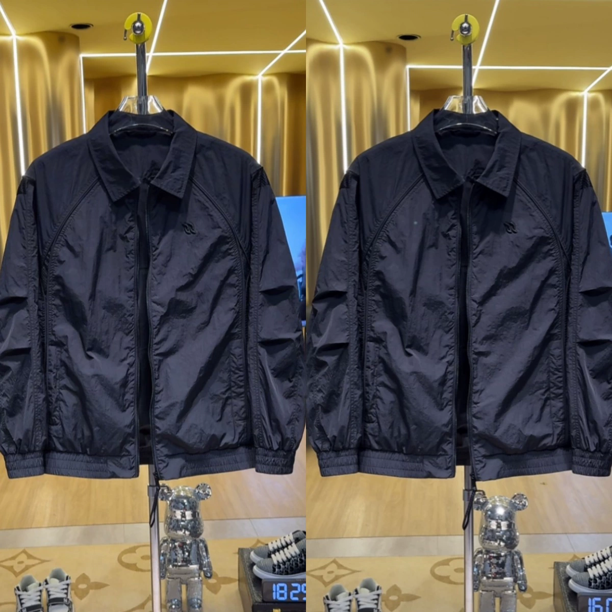 2025 весенняя мужская куртка куртка легкая роскошная деловая на открытом воздухе дикая комната высокого качества