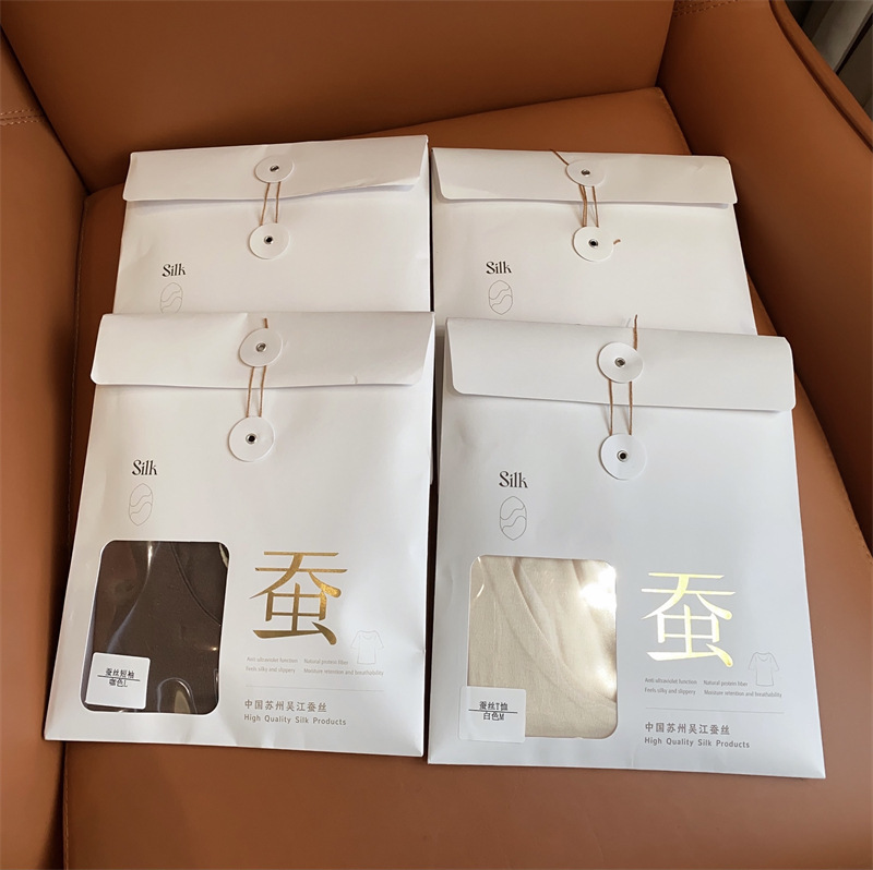 Out of K Standards! Heavy Weight Mulberry Can Silk Real Si Top Large Round Neck Soft Waxy Slim Mid-Sleeve T-Shirt for Women