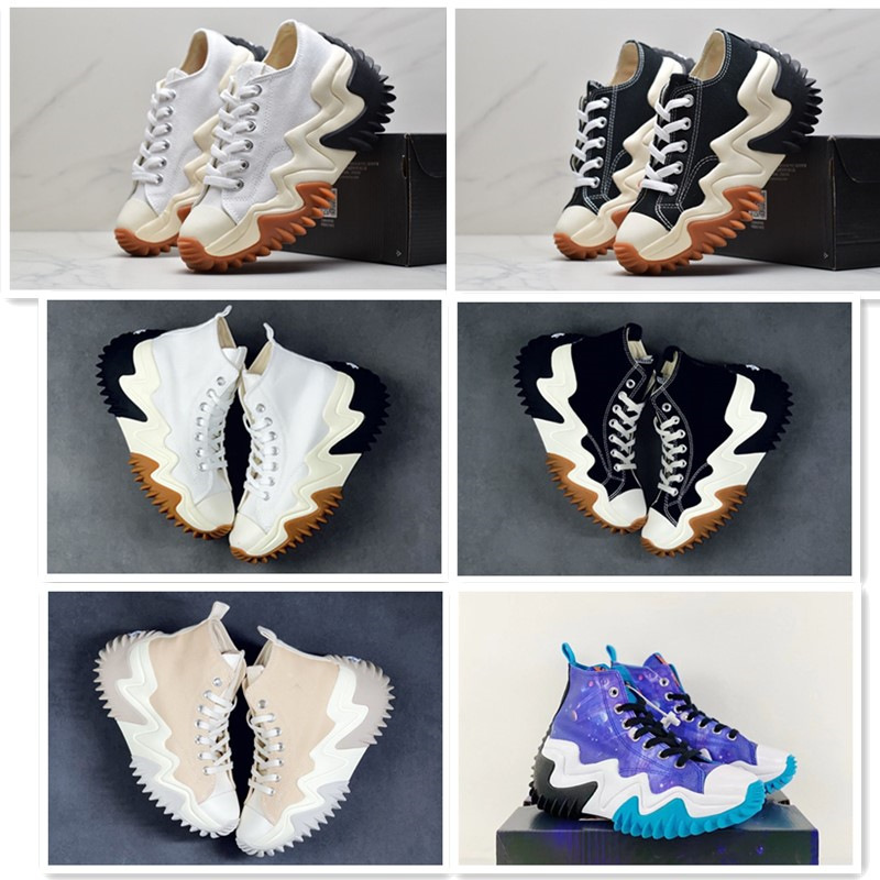 Pure Original Thick Sole Elevated Platform Shoes CX Future Radio Run Star Motion Men's and Women's High and Low Canvas Shoes