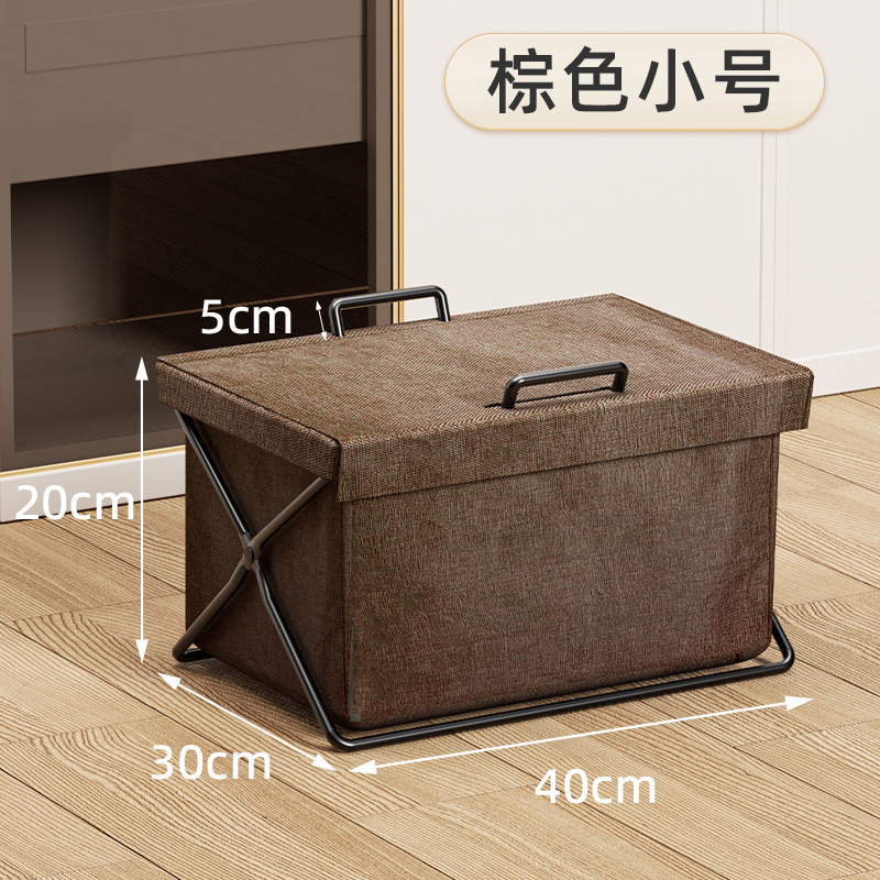 Dormitorio armario cesta de almacenamiento hogar cajón de tela plegable cesta de almacenamiento ropa interior pantalones ropa plegable caja de almacenamiento