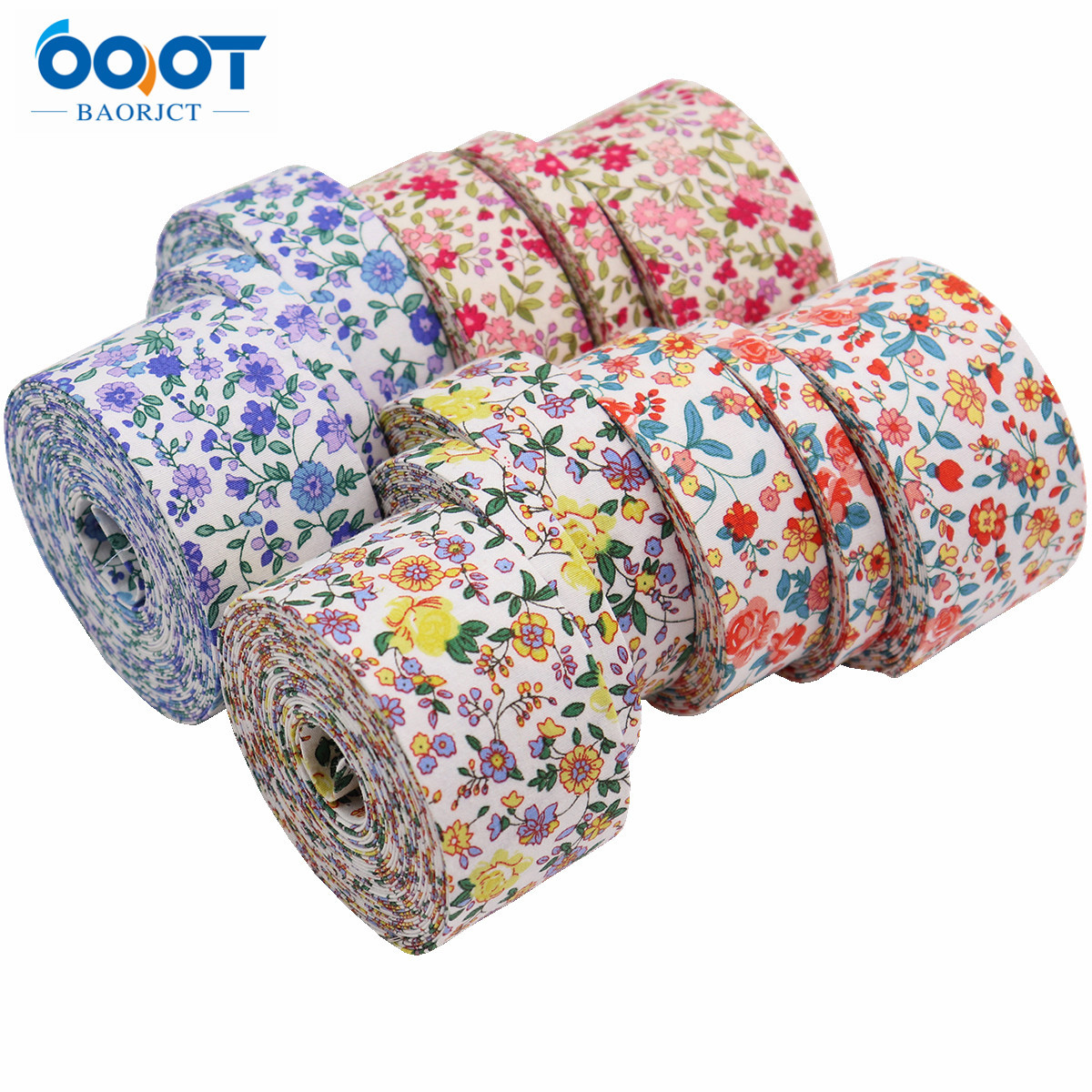 10g Weight Gift Wrapping Supplies Event & Party Supplies Ribbon Jewelry Making Type 1 Piece Quantity Casual Occasion Polyester Material Ditsy Floral Pattern Cute Style 1 Piece Polyester Ribbon Casual Cute Ditsy Floral 5