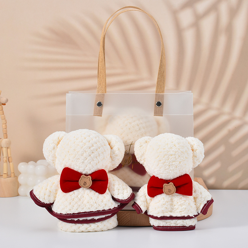 Nueva toalla de oso, regalo de mano, cumpleaños, luna llena, regalos de boda, regalos de apertura, regalos de regalo