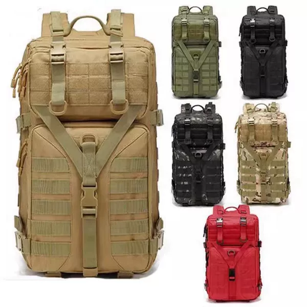Factory Direct Sales Outdoor Tactical Multifunctional 3P Bag SPorts Large CaPacity ExPandable Double Shoulder Oxford Cloth Functional Bag