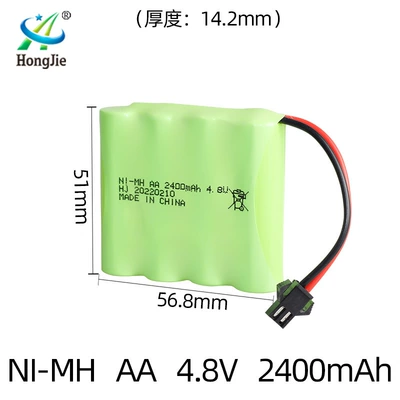Ni-MH 4.8V 2400mAh rechargeable battery pack AA5 battery electric toy climbing car remote control car battery (Hibrid akkumulyator batareyaları) - sm-plug-one-word-arrangement