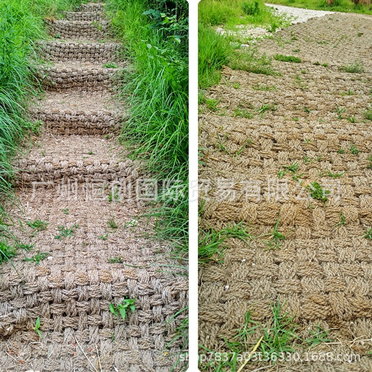 椰丝毯椰丝毡环保椰丝绿化毯生态修复垫椰丝纤维草垫地船舶防垫