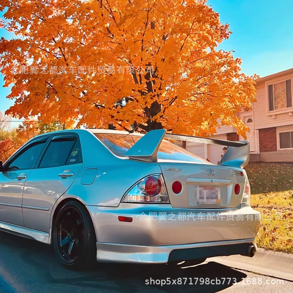 Suitable for 1998-2005 Lexus Is200 Is300 Rear Wing Modification, Shark Fin Car Spoiler