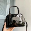 Patent leather black