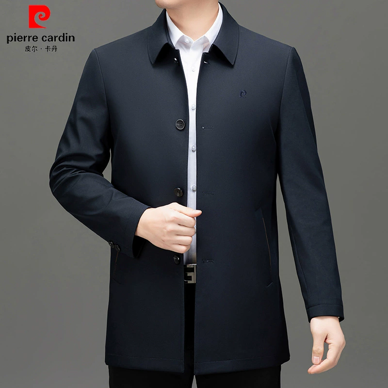 Демисезонная куртка (Pierre Cardin), плащевой стиль повседневный палто, легкая