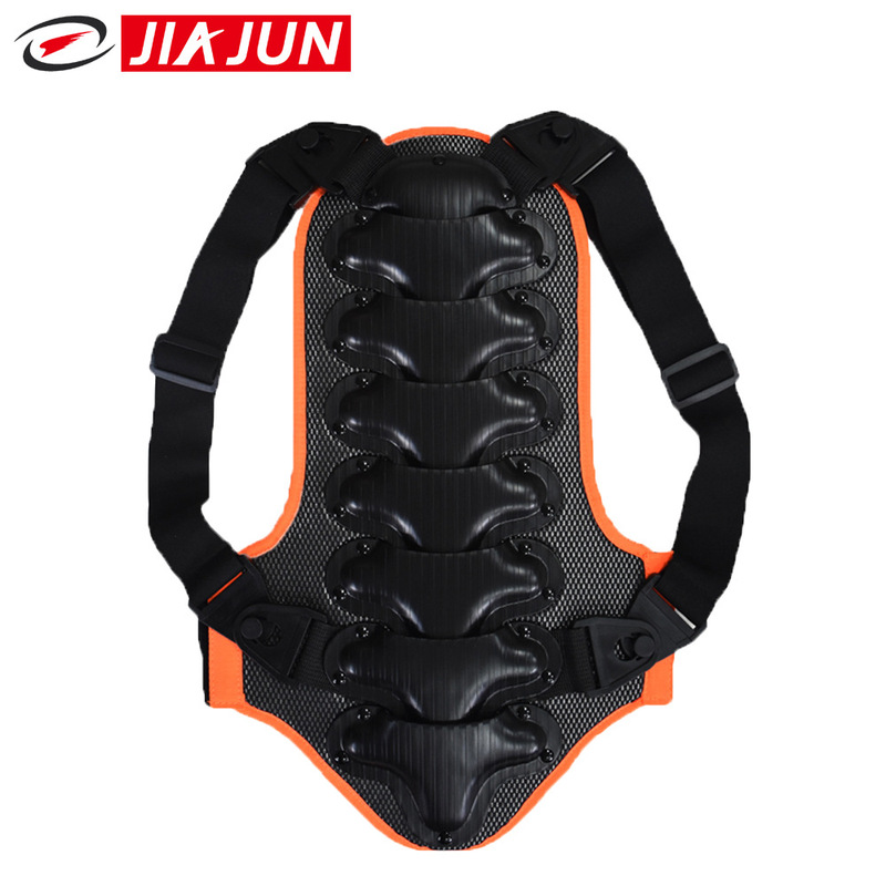 Jiajun Cycling Children's Scooter Equestrian Back Guard Ski Protective Gear Men's and Women's Cycling Roller Skating Protective Suit Vest Back