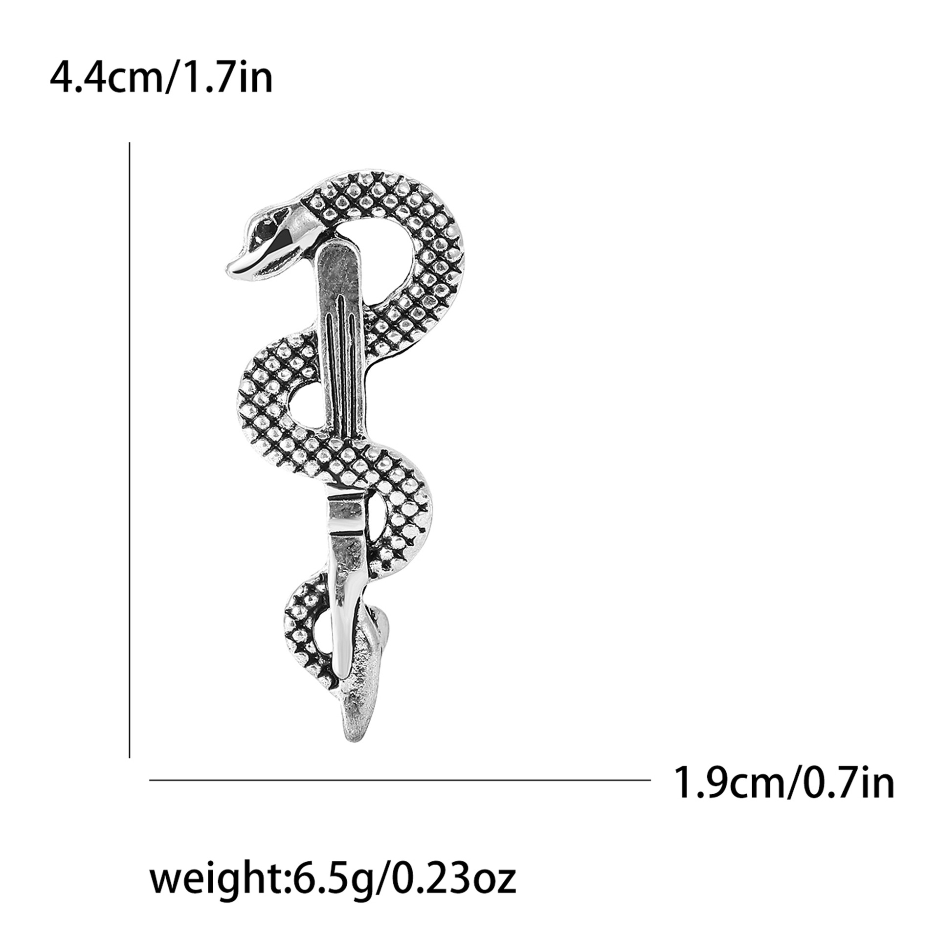 Holiday, Banquet, Selfie Occasion Lady Pin Snake Alloy Enamel Unisex Brooches