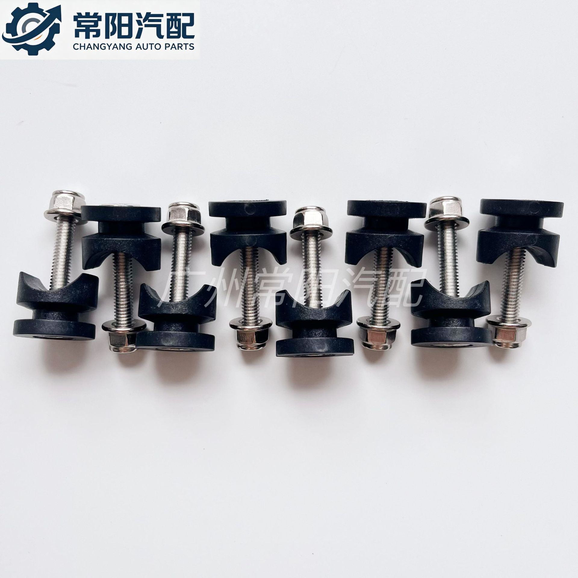 Motorcycle side box quick-release buckle, silent and shockproof tail box buckle, side box fixing buckle, replacement parts, tail box nylon clip