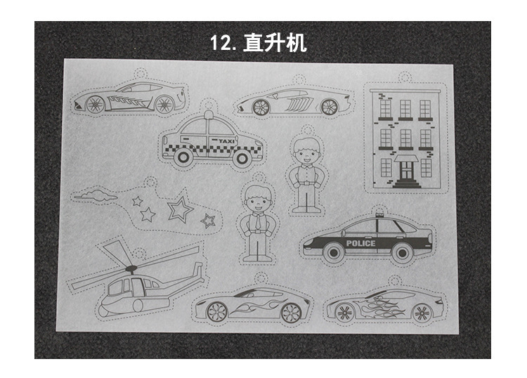 充填熱収縮シートshrinky dinks手作りDIY部品収縮シートスライス熱収縮シートクロスボーダー|undefined