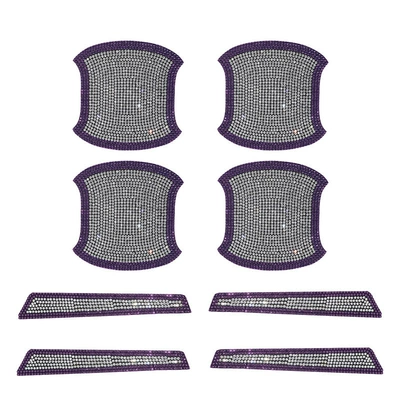 Film Diamond Anti-Scratch Handle Sticker | Portal Wrist - hot-diamond-door-bowl-handle-8-piece-set-purple-and-white-diamond