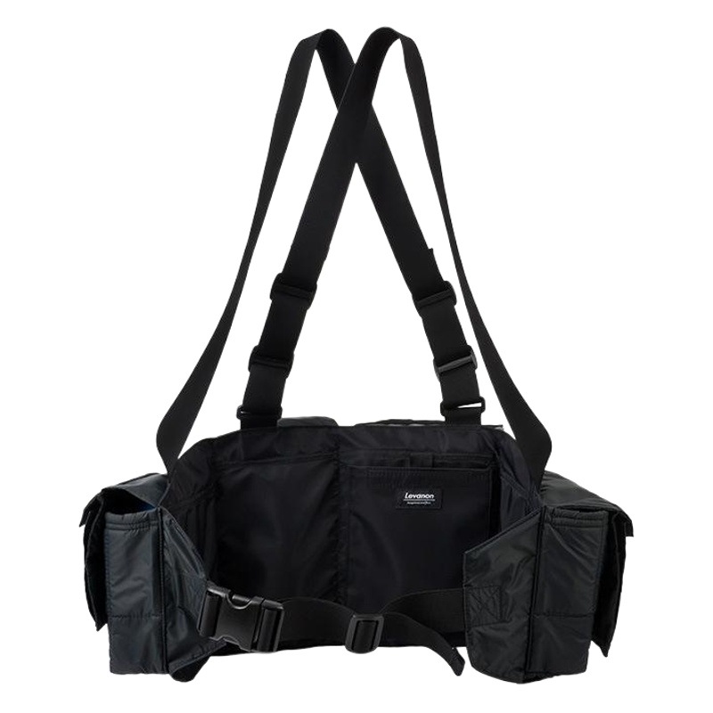 Yeud doble hombro fotografía chaleco cintura bolsa SLR correa de la Cámara crossbody lente de disparo rápido bolsa de carga digital