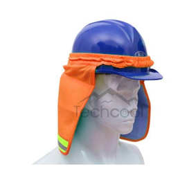 安全帽PVA遮阳帽，头盔脖子护罩 Hi-vis cooling sun shade PVA