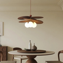 餐厅吊灯手工编织布艺吊灯设计师饭厅餐桌岛台卧室中式复古风灯