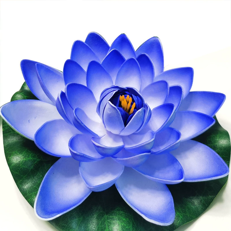 Artificial lotuses, water lilies, pond decor