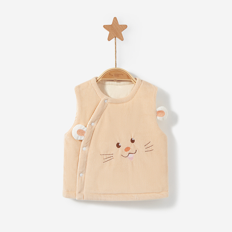 Chaleco DE LOS NIÑOS otoño e invierno Bebé Abrigo acolchado Delgado chaleco niños y niñas caliente engrosada invierno chaleco del bebé