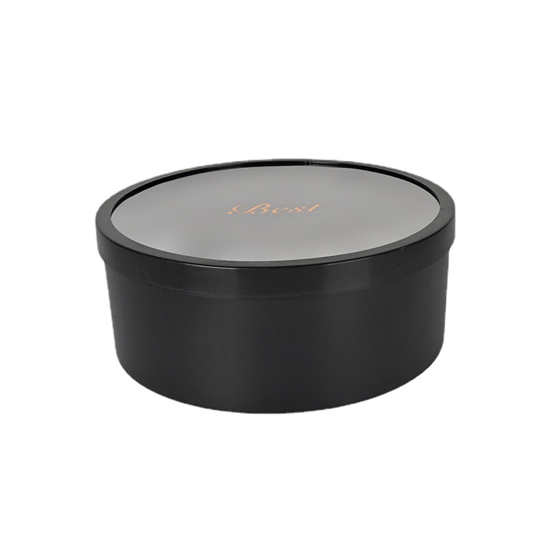 Caja de regalo de cuatro piezas de invierno Materiales florales caja de regalo de título de clasificación de oro caja de regalo de fruta redonda en forma de corazón caja de regalo