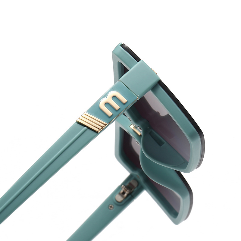 15091 Trendy Square Frame For Women High-end Personality UV Protection Fashion Sunglasses_voghion.com