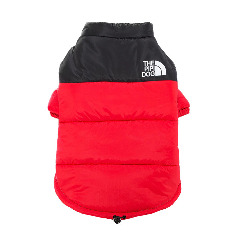 Amazon Otoño e Invierno ropa para mascotas ropa de cubo francés ropa de perro a prueba de viento engrosada perro ropa de algodón acolchado al por mayor