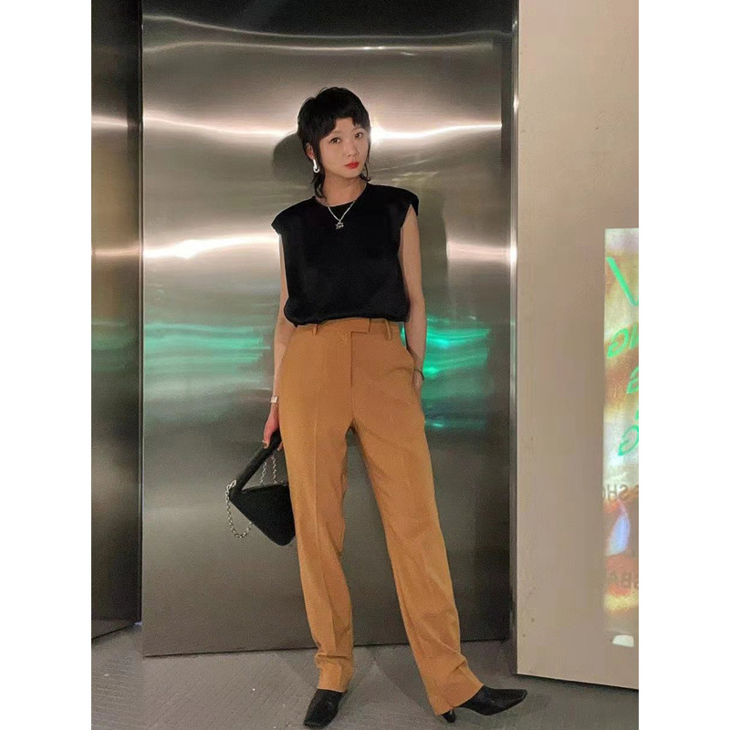 設計師女裝 易搭彈力直筒西褲