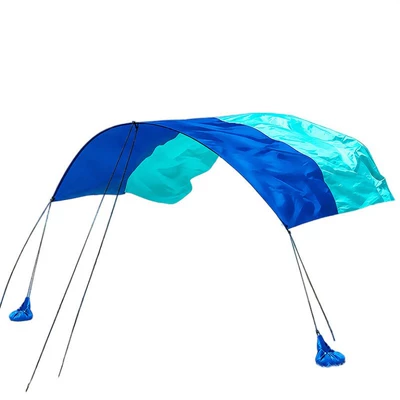 Cross-border multifunctional beach sunshade canopy with integrated storage, UV protection, and suitable for multiple people, ideal for outdoor vacations