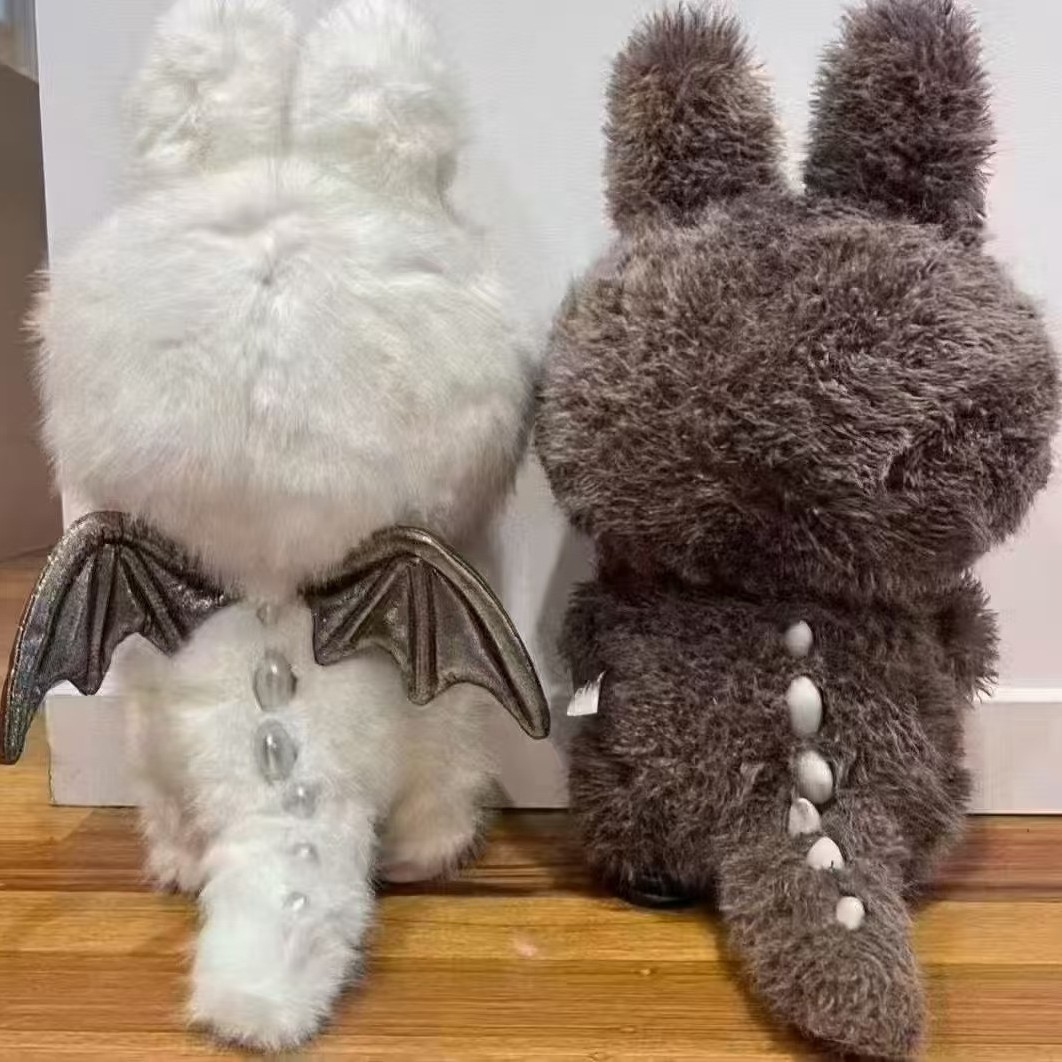 Labubu personalizado 38cmZimomo arcángel arcángel jefe muñeca de peluche muñeca Labubu