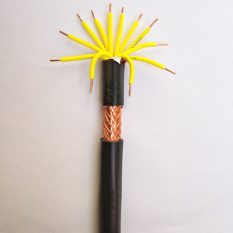 ZR KVVP屏蔽线厂家10 12 14 16芯*1 1.5 2.5平方硬芯屏蔽控制电缆
