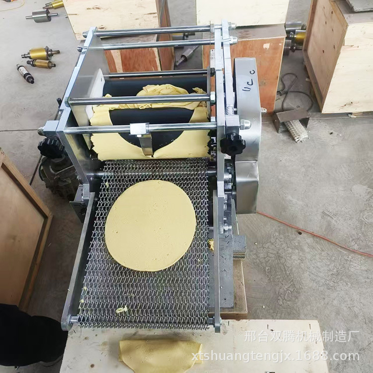 Máquina para hacer tortillas pequeñas, máquina para hacer tortillas de maíz multigrano, máquina para hacer tortillas mexicanas, comercio de exportación, personalizable por tamaño.