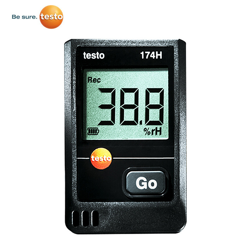 Testo   德图   工业级 迷你温湿度记录仪套装  testo 174 H套装