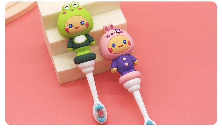 Cute Cartoon Soft Toothbrush For Children 1 Piece display picture 1