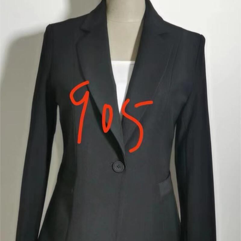 Suit suit women's fashionable temperament civil servant interview formal wear black navy blue professional high-end business work clothes