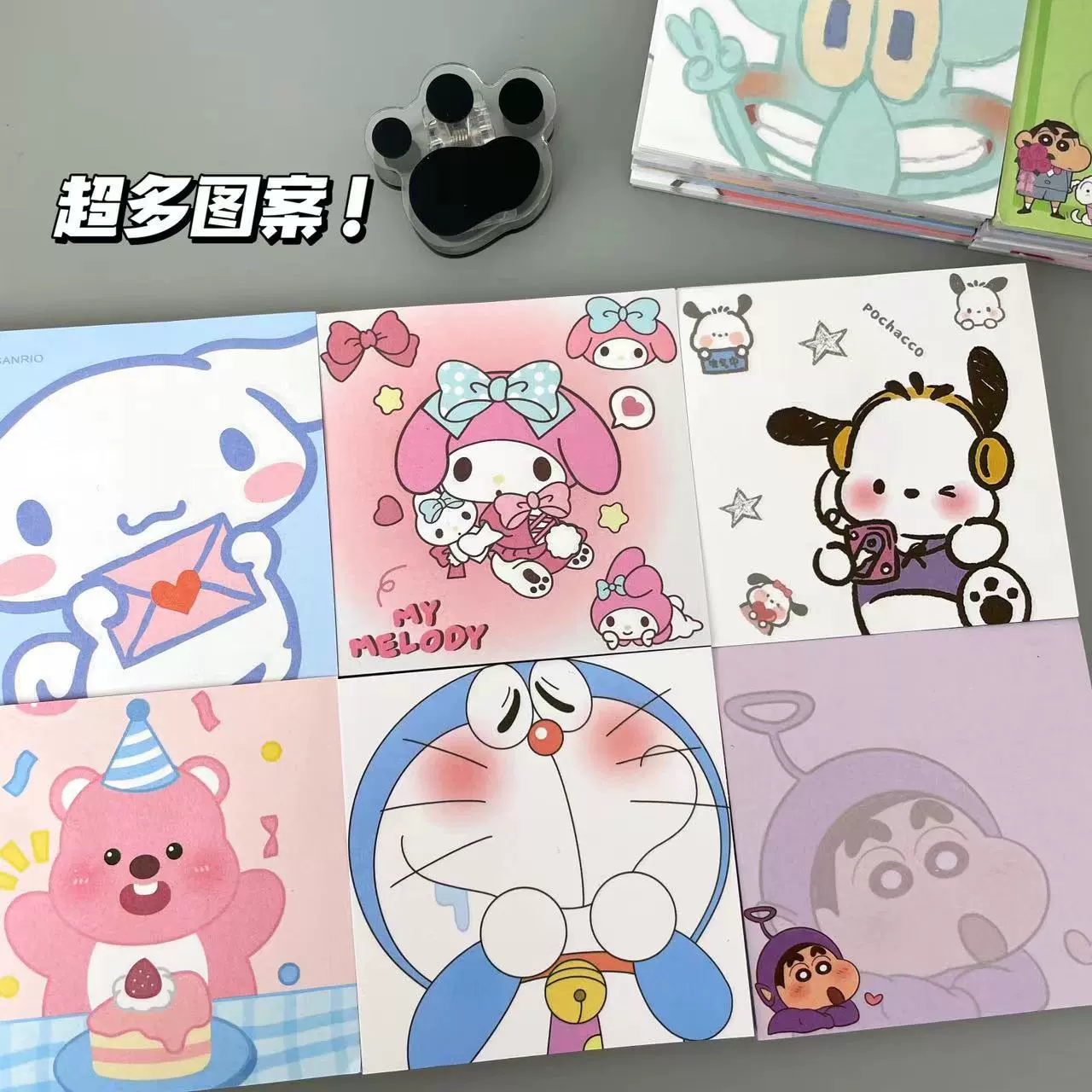 Sanrio, подлинная мультяшная милая заметка для учащихся начальных классов, высококачественная книга, канцелярские принадлежности
